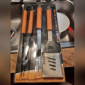 Backyard bbq stainless stell